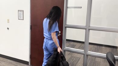 Creepy Doctor Convinces Young Asian Medical Intern to Fuck to Get Ahead