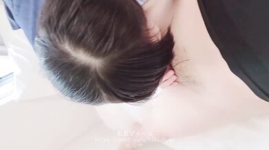 Raw insertion and creampie to an obedient new student with wet eyes before her body is ready