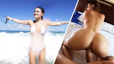 Beach Stroll and Tender Passion: Creamy Kisses from a Couple