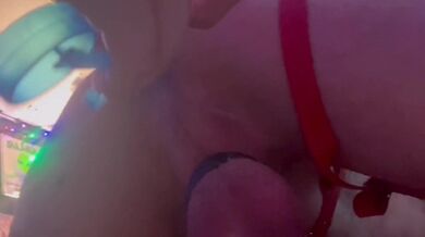 Anal fill up and dildo fuck