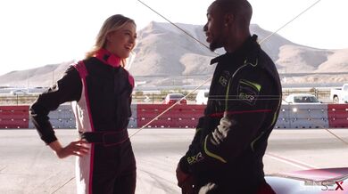 Daddy's girl Amber takes huge BBC