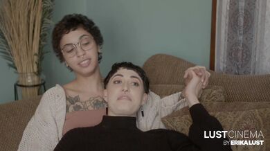 Lucky guy has sex with a hot lesbian couple - Watch Someone Like You on Erika Lust