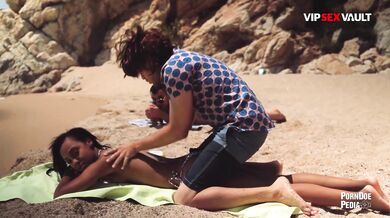 Stunning Noe Milk Gets Her Pussy Drilled by Big Dick by the Sea - VIP SEX VAULT