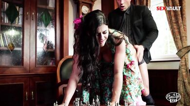 PinUp Babe Billie Star Seduces Big Dick Husband into Steamy Passionate Fuck - VIP SEX VAULT