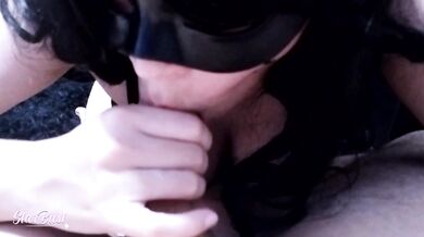 BLOWJOB on my KNEES until he FILLS my MOUTH with SPERM (Blowjob, POV)