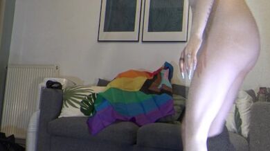 Hot Pornstar and her Amateur College Girl BFF come for a Try not to Cum Challenge with some Gaming and Striptease Backstage