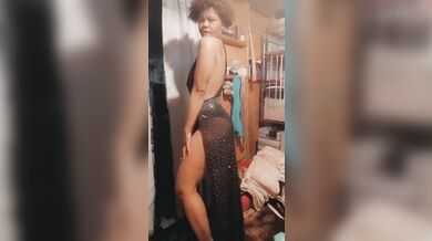 Showing off new outfit