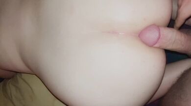 My tight little asshole makes him cum quick