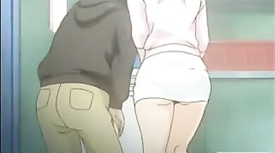 Stepmother Can'T Resist Jerking Off Her Step Son - Uncensored Hentai [Subtitled]