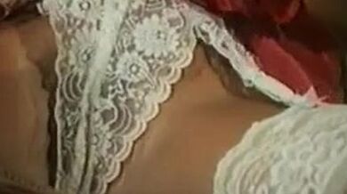 Teresa May in maids outfit