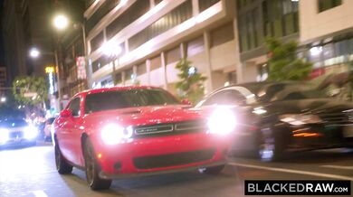 BLACKEDRAW Dark-haired Hottie Takes On Two Huge BBCs - Jax Slayher