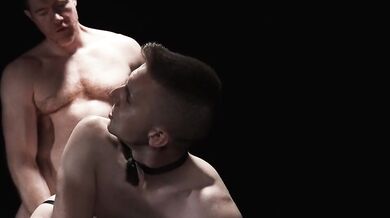 Teen Twink meets and analed by new Master