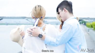 Jin And Her Friends Take A Boat Ride And She Fucks The Captain