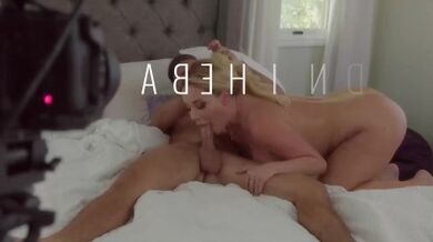 Big Tits Girl Rides Cock After Sloppy BJ