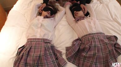 HCJAV - Sizzling Hot Asian FFM Threesome