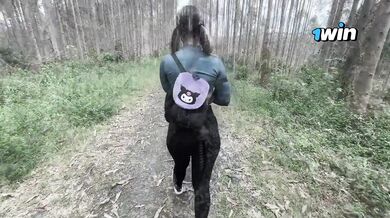 Having sex with my new friend in public reserve.