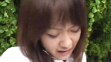 Japanese Cutie Gets A Poolside Pussy Pounding