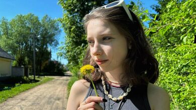 Met a Ukrainian schoolgirl on the street and fucked her on the same day