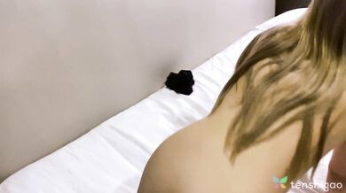 Cute Japanese amateur Keiko sucks cock gets shaved pussy licked - MUST SEE Tiny tits and pt 3