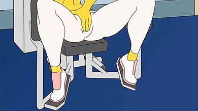 Housewife Marge's Intense Pleasure from Hot Cum in Every Hole / Anime / Hentai / Toon