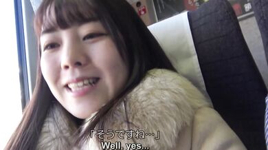 Married Japanese woman as cute as a button forsakes her husband for a weekend getaway with a smooth talking JAV director