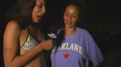 Pornstars getting interviewed before (Marcia Mia)