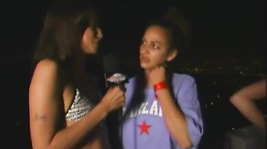 Pornstars getting interviewed before (Marcia Mia)