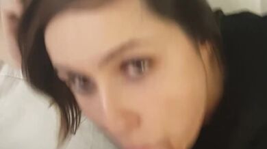 Horny Marie Swallows Cum