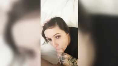 Horny Marie Swallows Cum