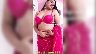 Anjali Gaud Full Nude BooBs Pussy Ass In Red Saree