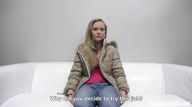Blonde Czech Girl Nikola POV