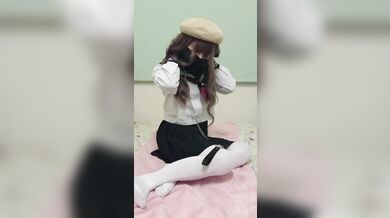 ASIAN SISSY CROSSDRESSER japan schoolgirl CUTE TRAP(◍•ᴗ•◍)❤