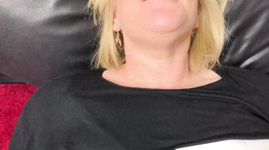 Mature Step Mom is rudely interrupted and has her Pussy poked and fucked and a mouthful of cock.