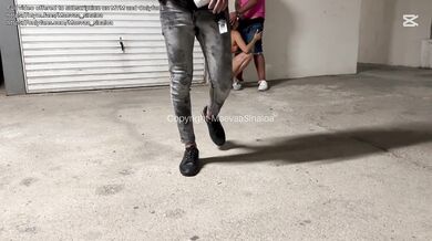 STRANGER CHALLENGE - I suck and fuck strangers in a parking lot while my cuckold films me