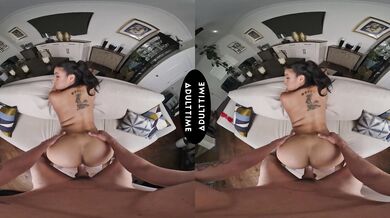 UP CLOSE VR POV Hot Maya Farrell's Saliva WON'T Be Enough! You Finger Prepare Her For Your BWC - Maya S