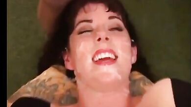 Debbie Leigh got 62 facial shots