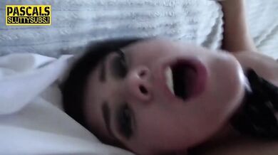 Plump submissive with big boobs rides (Pascal White)