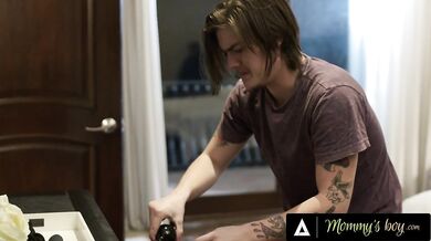 ADULT TIME - MOMMY S BOY Big Tits MILF Lauren Phillips Caught Sneaky Stepson Investigating Her Sex Drawer