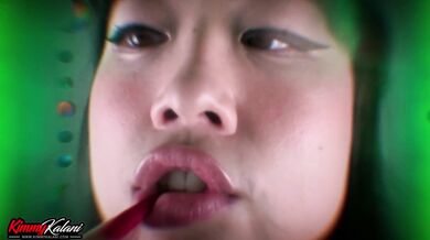 Succubus Breaks In & Drains You -ASMR Lens Licking- Kimmy Kalani
