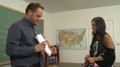 Student Gia Steel Fucking In The Desk With Her Natural Boobs - Juliana Grandi (Alec Knight)