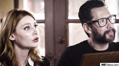 PURE TABOO Twisted Minded Boy Brings Home Girfriend To His Grieving Step Dad - Tommy Pistol And Lacy Lennon