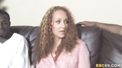 Redhead Cougar Kitty Caulfield Interracial 3some - Kitty Black