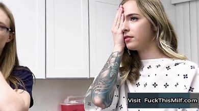 Busty Patient Gets Fertility Test In The Doctors Office