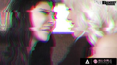 ALL GIRL MASSAGE - Oily Big Titties Taylor Gunner Does A 69 With Her Ebony Masseuse SPANISH SUBTITLES - Taylor A