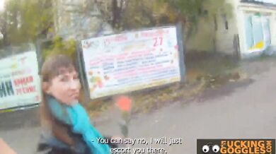 Russian girl sits on guy's face