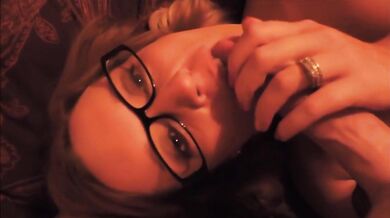 Big-Tits MILF in Glasses Loves Facials