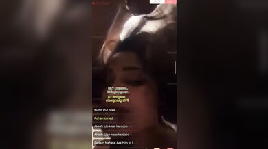 Indian Actress Ruks Khandagale With Shakespeare Latest Live Fuck Show Part 2