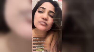 Indian Actress Ruks Khandagale With Shakespeare Latest Live Fuck Show Part 2