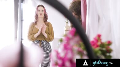 GIRLSWAY - Photographer Siri Dahl Has Romantic Sex With The Local Florist After Her Model Cancelled