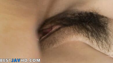 Nozomi Hazuki blows two folks and gets creampied - super-hot Japanese porn!